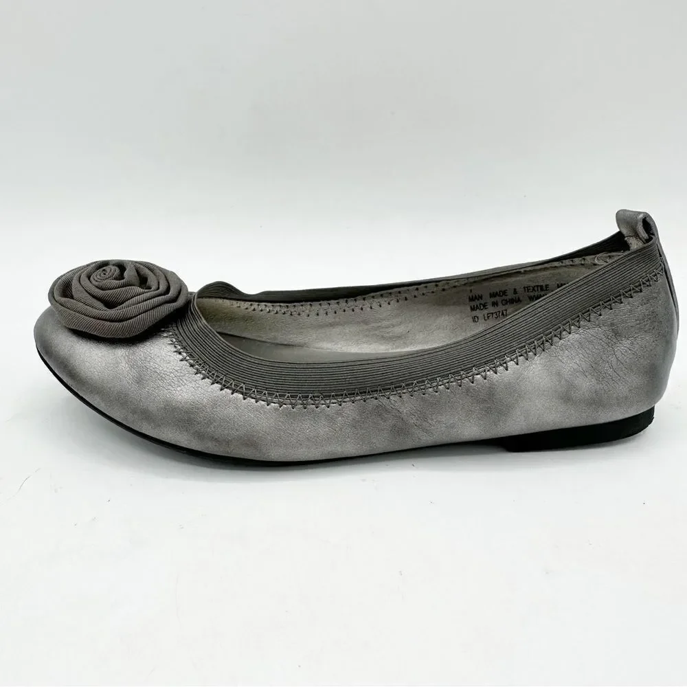 Girls Cynthia Rowley Girls‎ Ballet Flats w/Flower Embellishment Sz 1